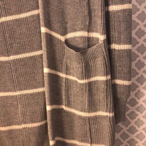 Striped cardigan